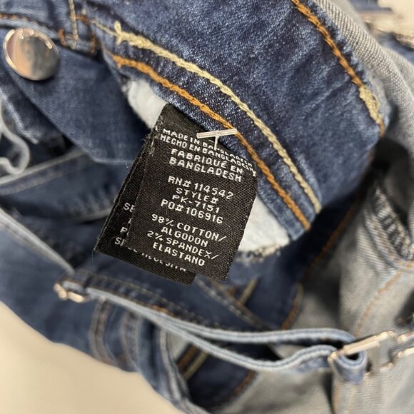 Dollhouse Womens Denim Short Overalls Blue Size 5 - Picture 9 of 9